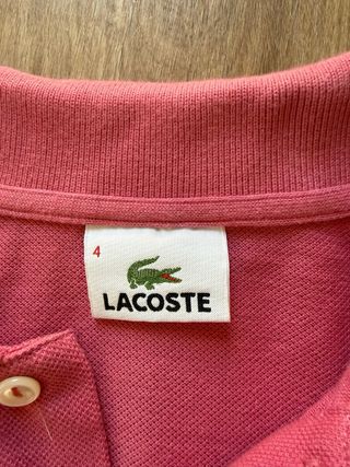 Polo Lacoste Rosa