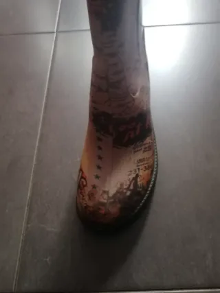 Botas de agua multicolor