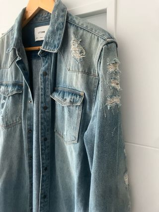 Chaqueta Vaquera Desgastada de Lefties