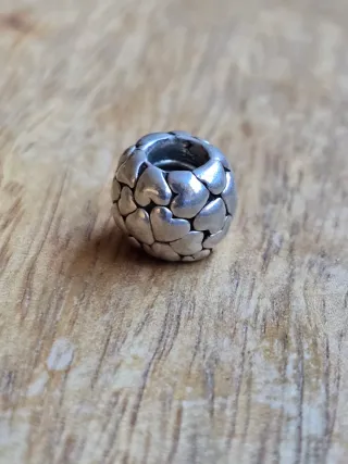 Charm Pandora Corazones Plata