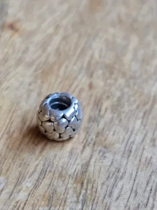 Charm Pandora Corazones Plata