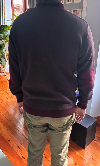 Jersey burdeos caballero talla L