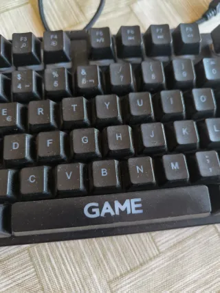 Teclado PC USB Negro QWERTY