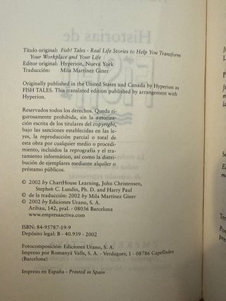 Historias de Fish!: La Evolucion de un Equipo R...