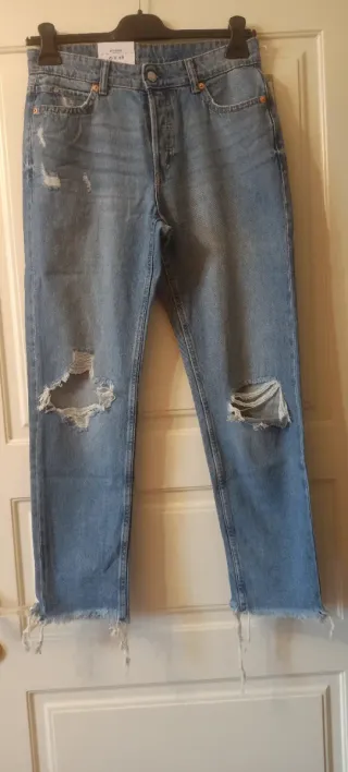 Jeans H&M Boyfriend Low Waist Loose Fit