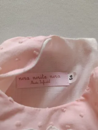 Vestido Nora Norita talla 5