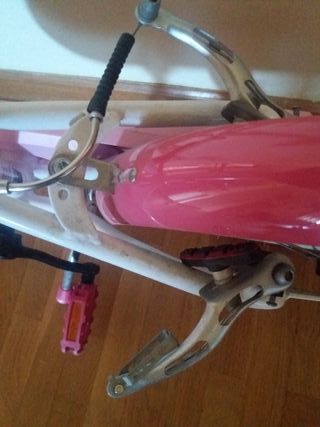 Bicicleta Infantil BTWIN 16 Rosa/Blanco