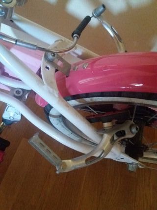 Bicicleta Infantil BTWIN 16 Rosa/Blanco