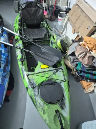 2 Kayak Okuma V2  Azul y Verde Verde Poco uso