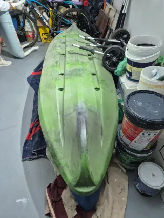 2 Kayak Okuma V2  Azul y Verde Verde Poco uso