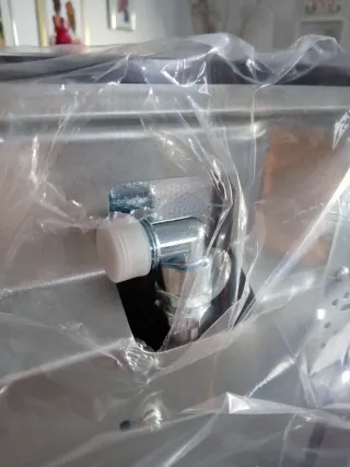 Placa de cocina a gas negra