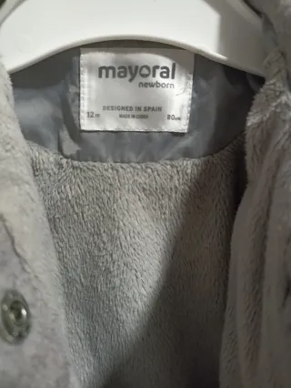 Lote 2 abrigos niña Mayoral