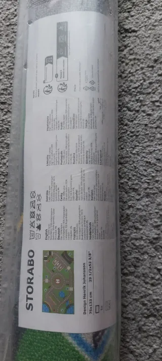 Alfombra Infantil Carretera Ikea 75x133cm