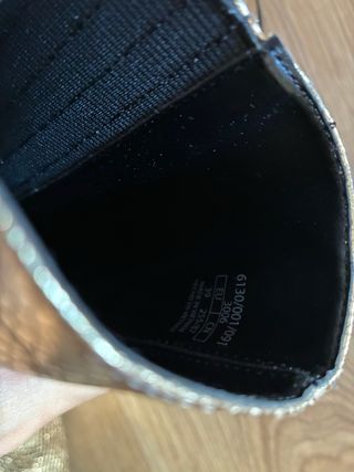 Botines Zara Dorados Piel Serpiente