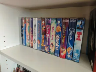 Lote VHS Disney Clásicos (Español)