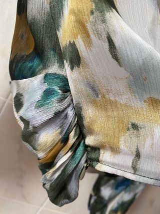 Blusa Zara Multicolor Talla XS