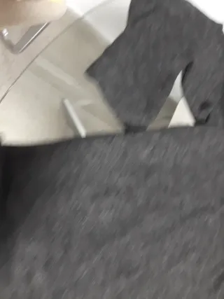 Jersey señora talla 54 bordado flor roja