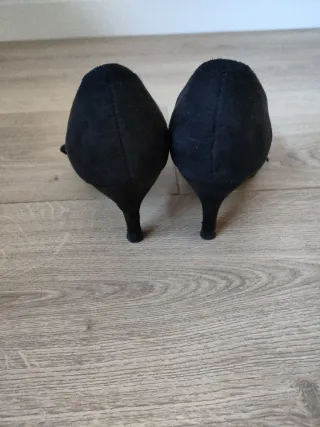 Zapatos de tacón negros T.37