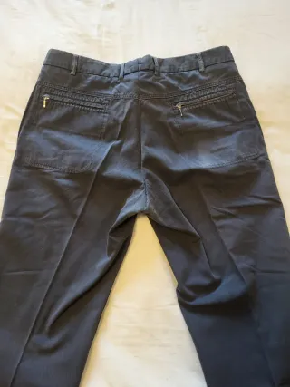 Pantaloni Burberry Uomo blu Taglia 54