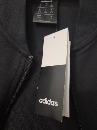 Chaqueta Adidas Negra con Logo