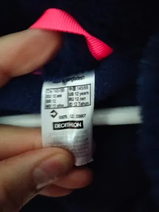 Chaqueta esquí Wedze niño 12 años