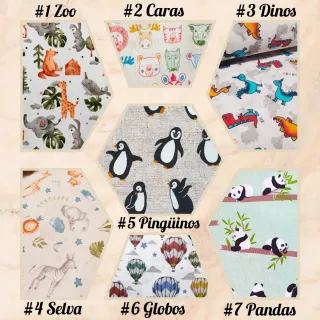 Conjunto de Sacos para silla gemelar Universal