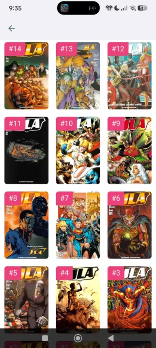 JLA sueltos Liga justicia