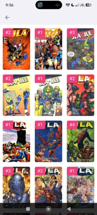 JLA sueltos Liga justicia