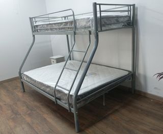 Litera Matrimonial Grey + 2 Colchones. ¡OFERTA!