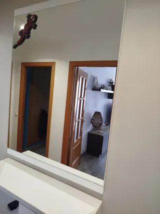 Recibidor blanco moderno