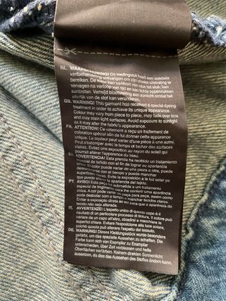 Chaqueta vaquera hombre de G-Star Raw (L)