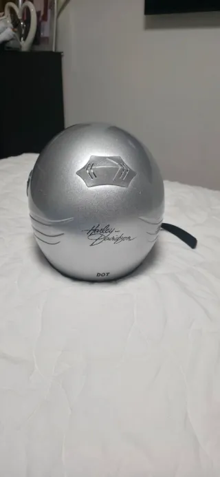 Casco Moto Harley-Davidson Plata