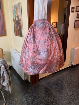 Cancán de fallera blanco