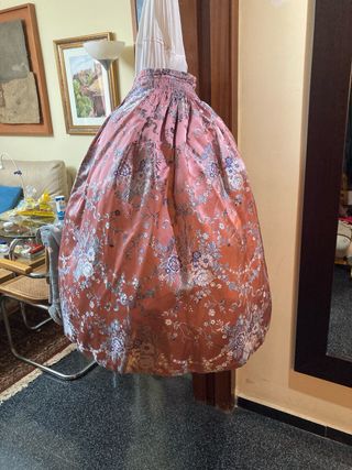 Cancán de fallera blanco