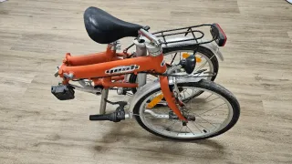 Bicicleta plegable Yeah naranja
