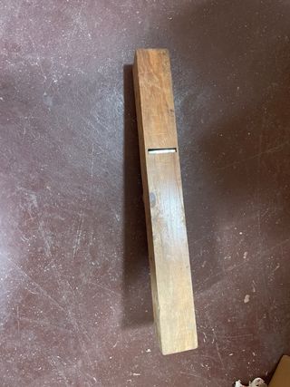 Cepillo de carpintero antiguo 63 cms