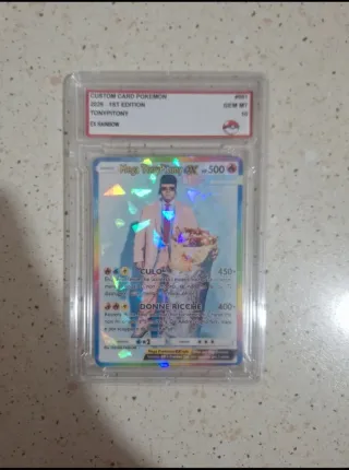 Carta Pokemon Custom Tony Pitony
