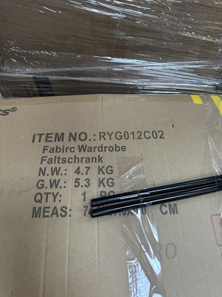 Armario de tela songmics