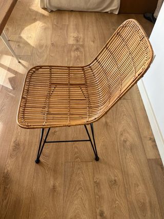 4 Sillas Ratán Natural HK Living