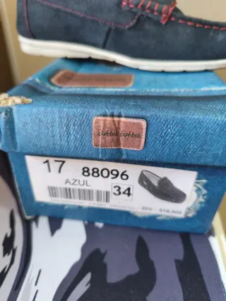 MOCASINES BUBBLE AZUL MARINO