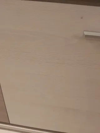 Mueble TV beige y marrón