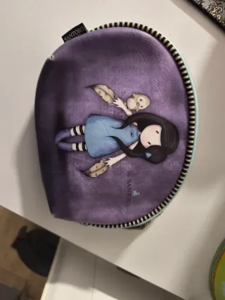 Neceser Santoro azul y morado