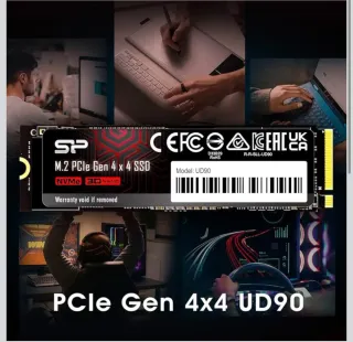 Disco SSD Silicon Power 4TB UD90 NVMe PCIe Gen 4