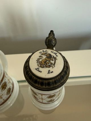 Jarras cerveza alemanas pequeñas (3 unidades)