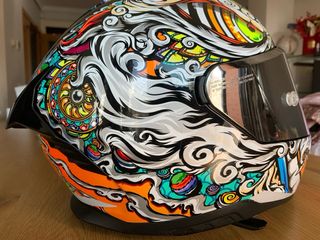 Visera y Casco Moto GSB L casi nuevo