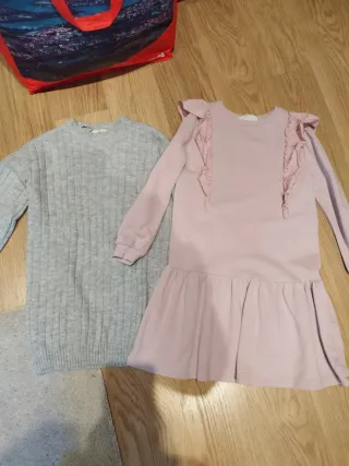2 Vestidos Niña H&M Talla 8/10 Años
