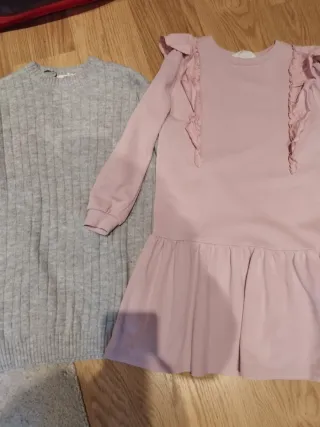 2 Vestidos Niña H&M Talla 8/10 Años
