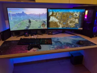 Coppia Monitor MSI 27 Curvi QHD 1440p 170Hz