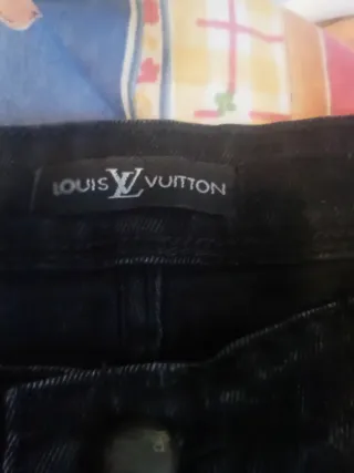 Pantalones Vaqueros Louis Vuitton Negros