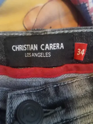 Pantalones Vaqueros Louis Vuitton Negros
